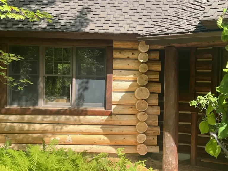 Michigan log home repair